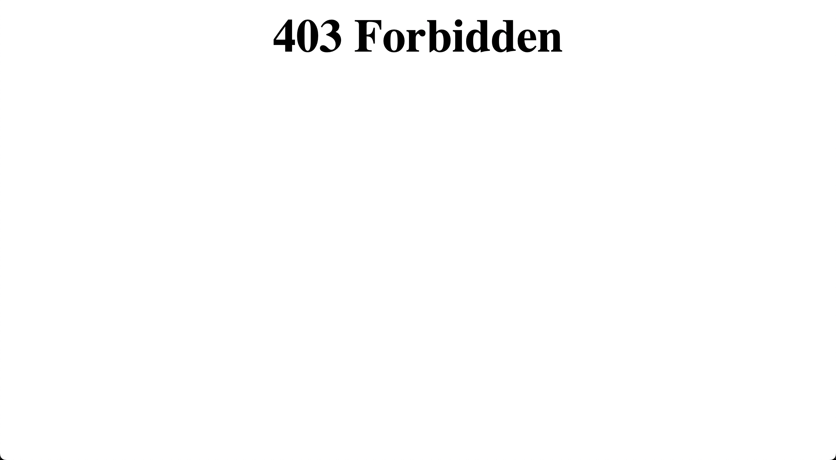 error 403 forbidden Image with error 403 forbidden